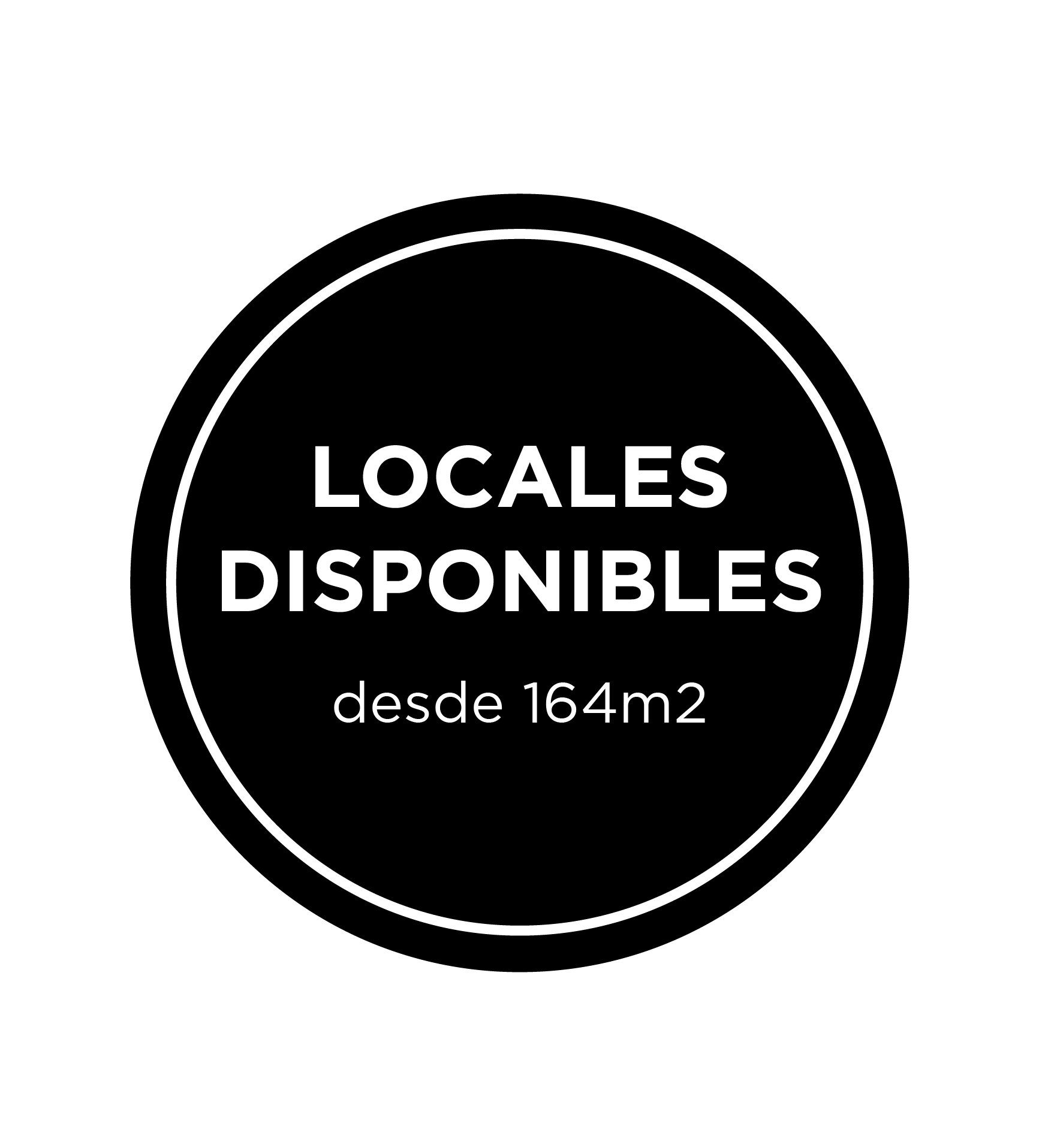 Locales disponibles desde 164m2